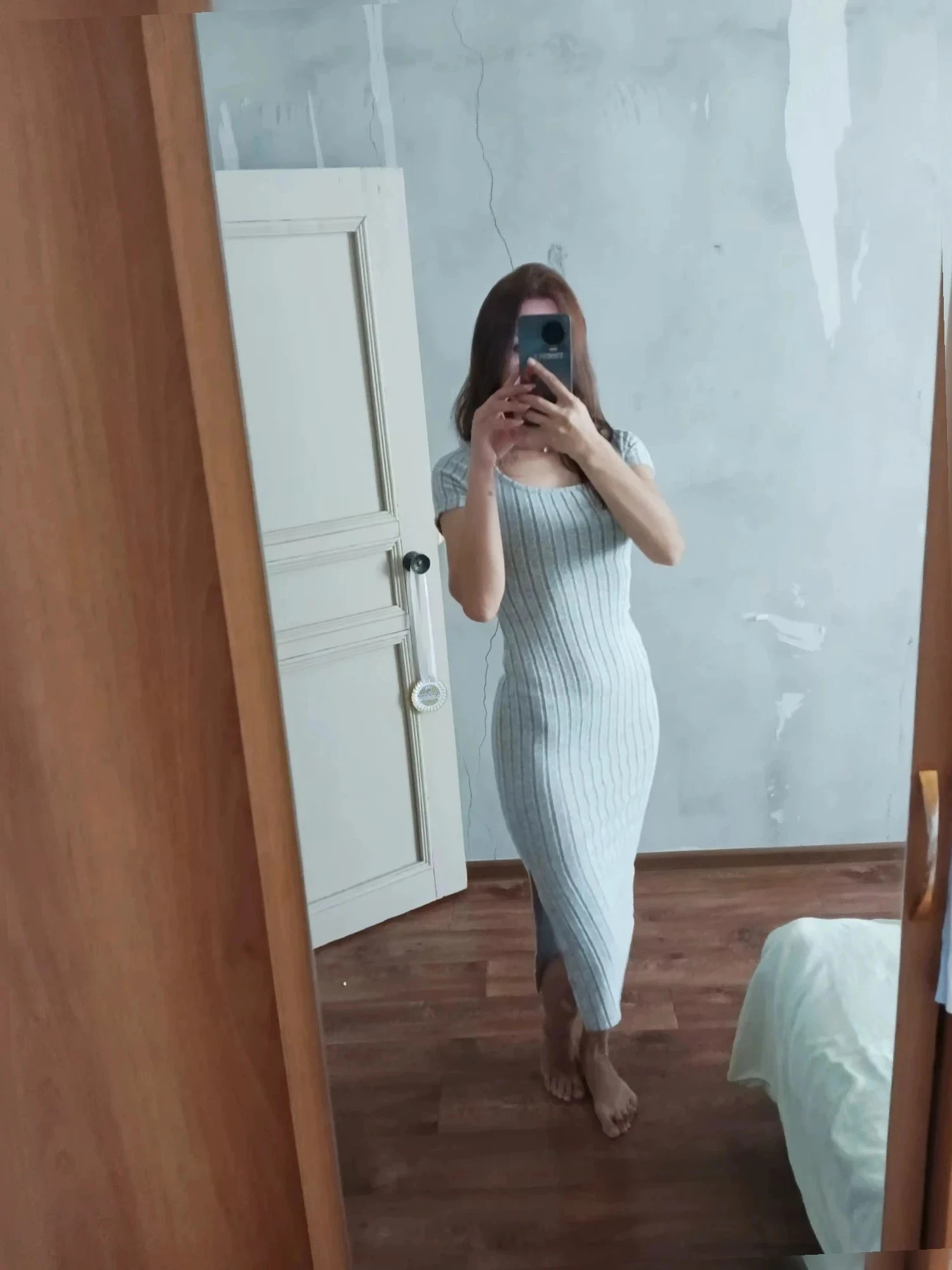Robe Tricotée style printemps-été